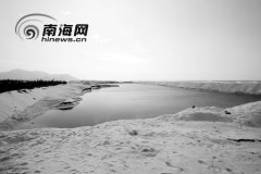 记者来到宁远河入海口