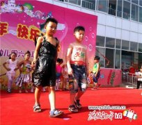 环保时装秀六一（图）