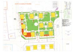 南面为逸华路与项目标A7地块相连