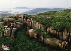 組成它山海大观的景观特色