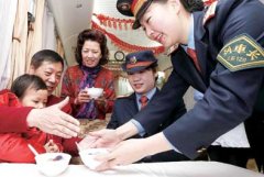 在上海至香港九龙的Z99次列车上