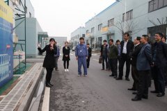 国家环保部应急观测中心副主任闫景军调研超威